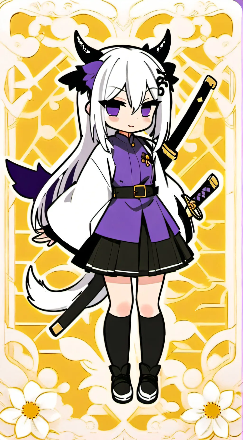 ai character: mika background