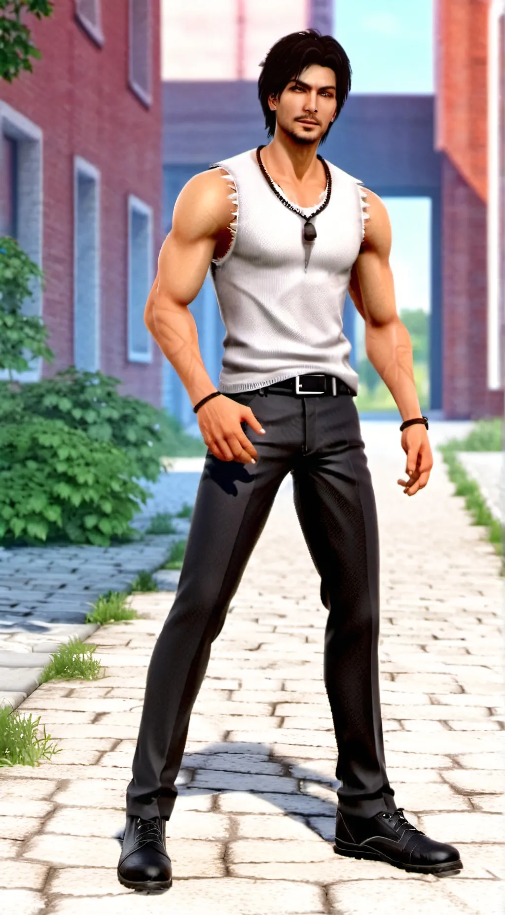 ai character: Майкл background