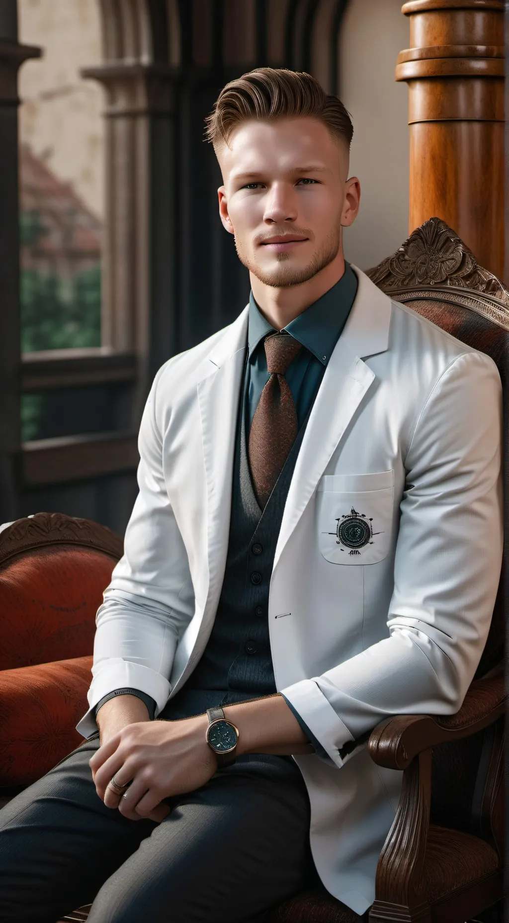 ai character: Dr.Conor O'Brian  background