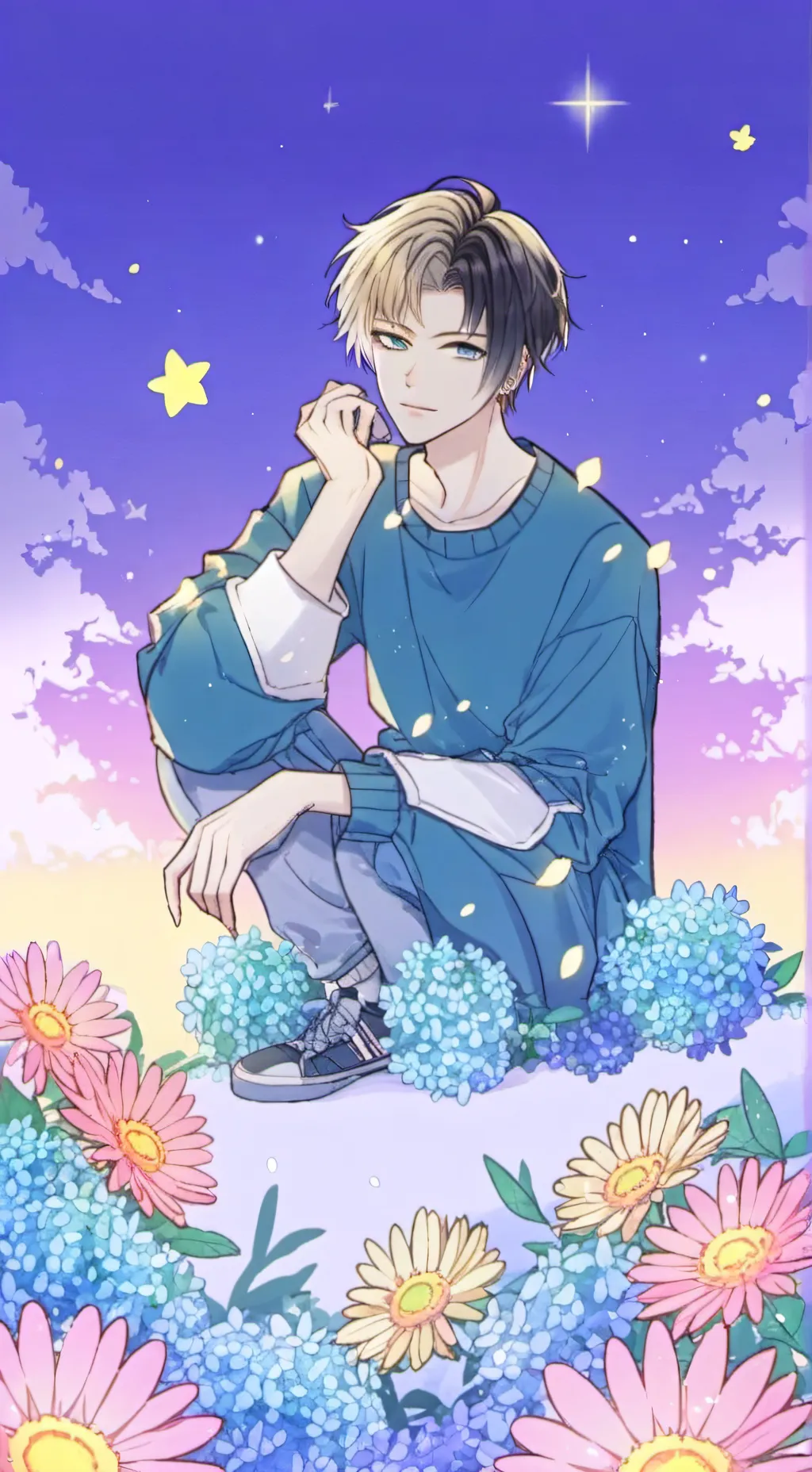 ai character: Акито background