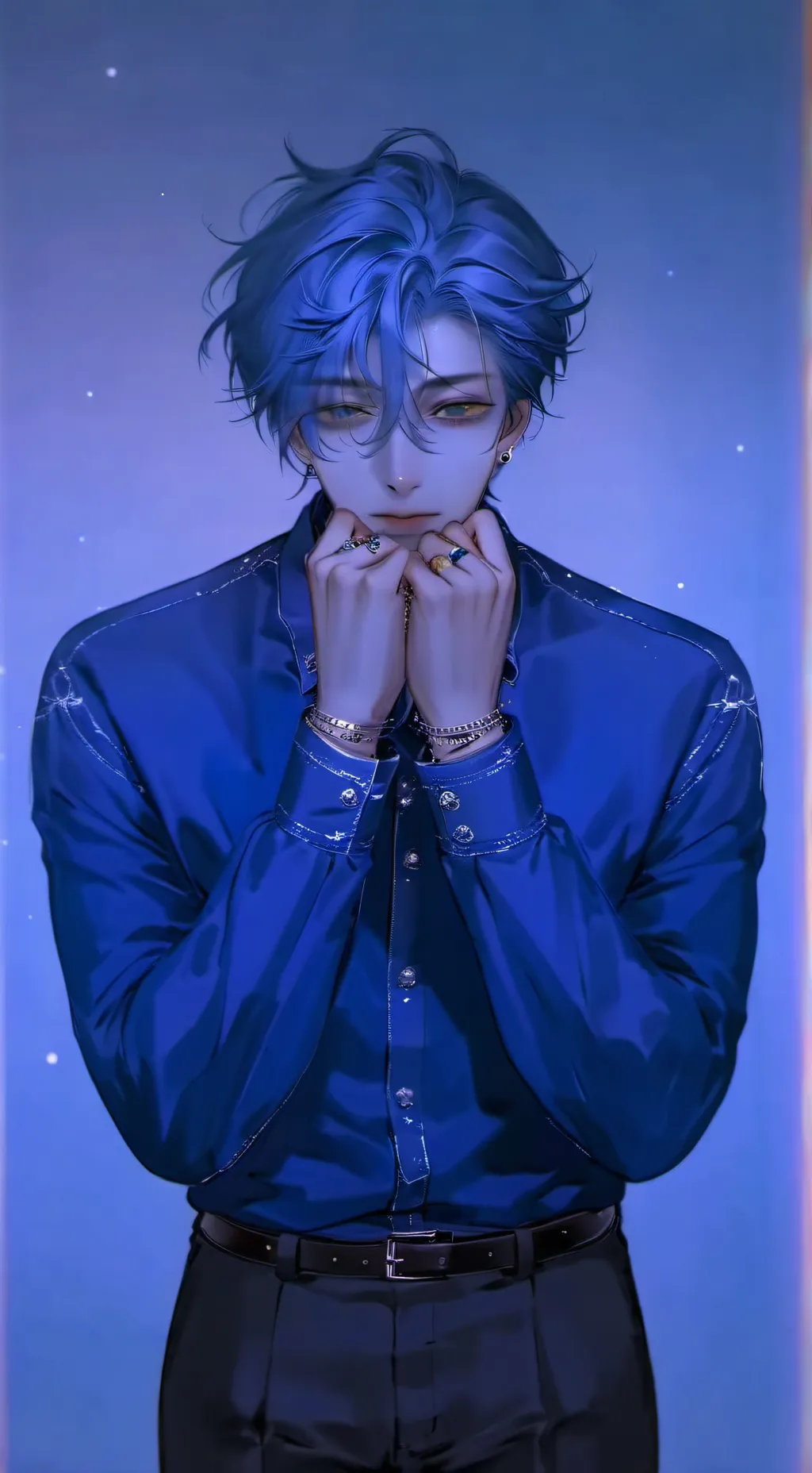 ai character: ✌️adrean✌️ background