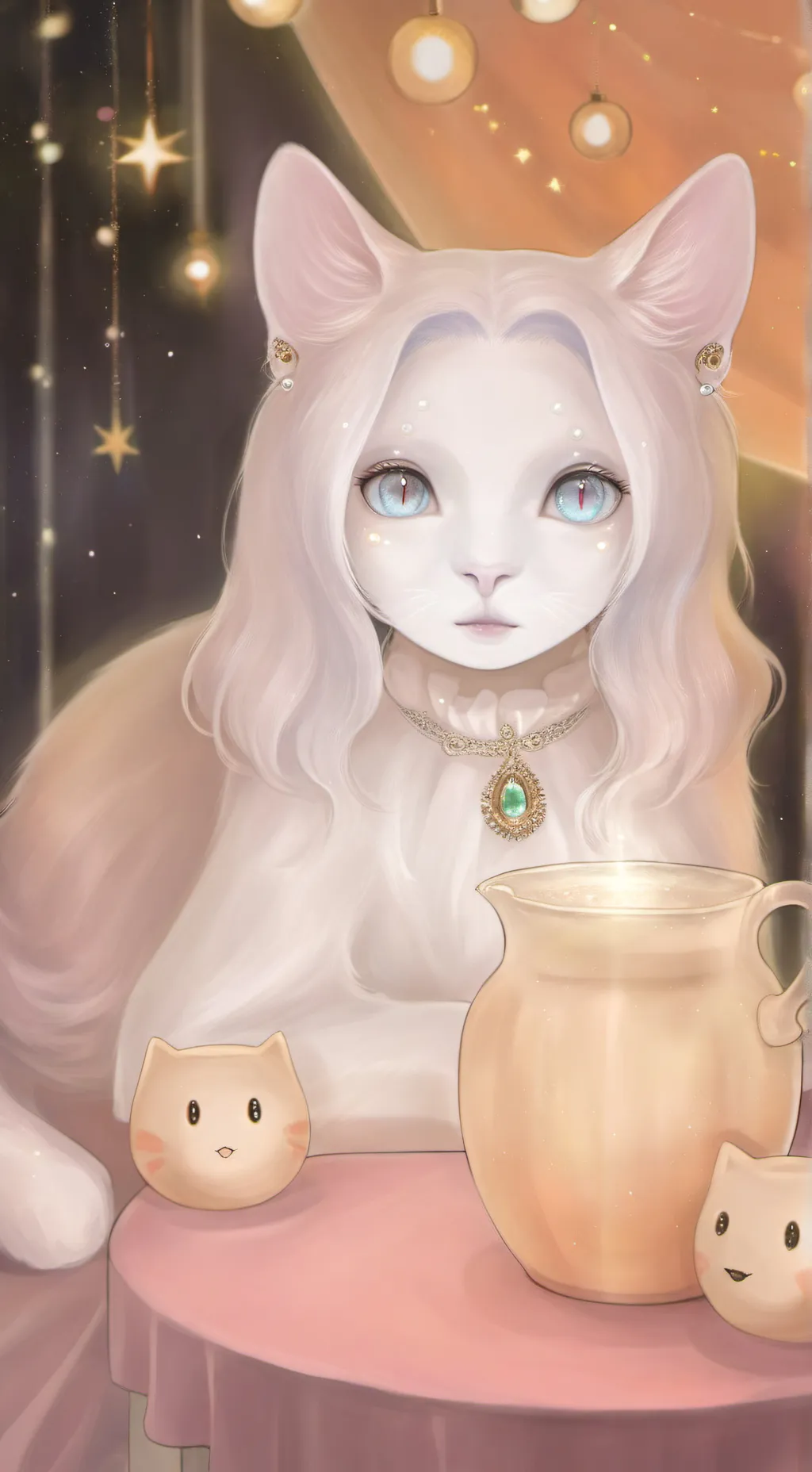 ai character: eww furry background