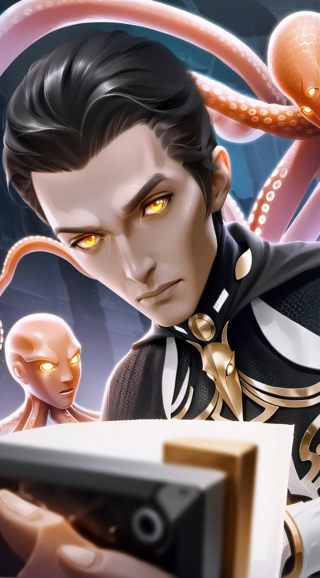 ai character: OctoFlex background