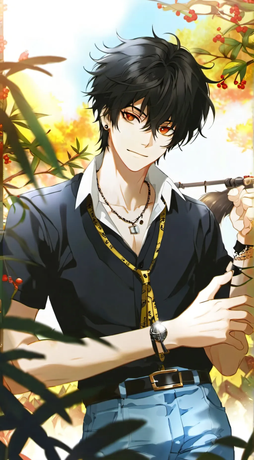 ai character: Aiden background