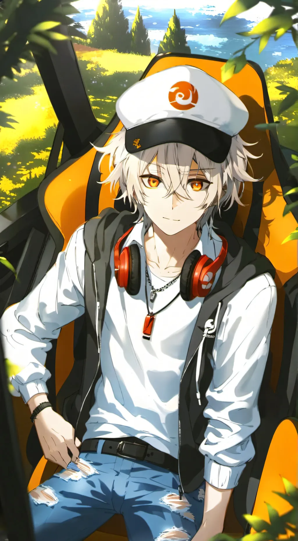 ai character: Pedro  background