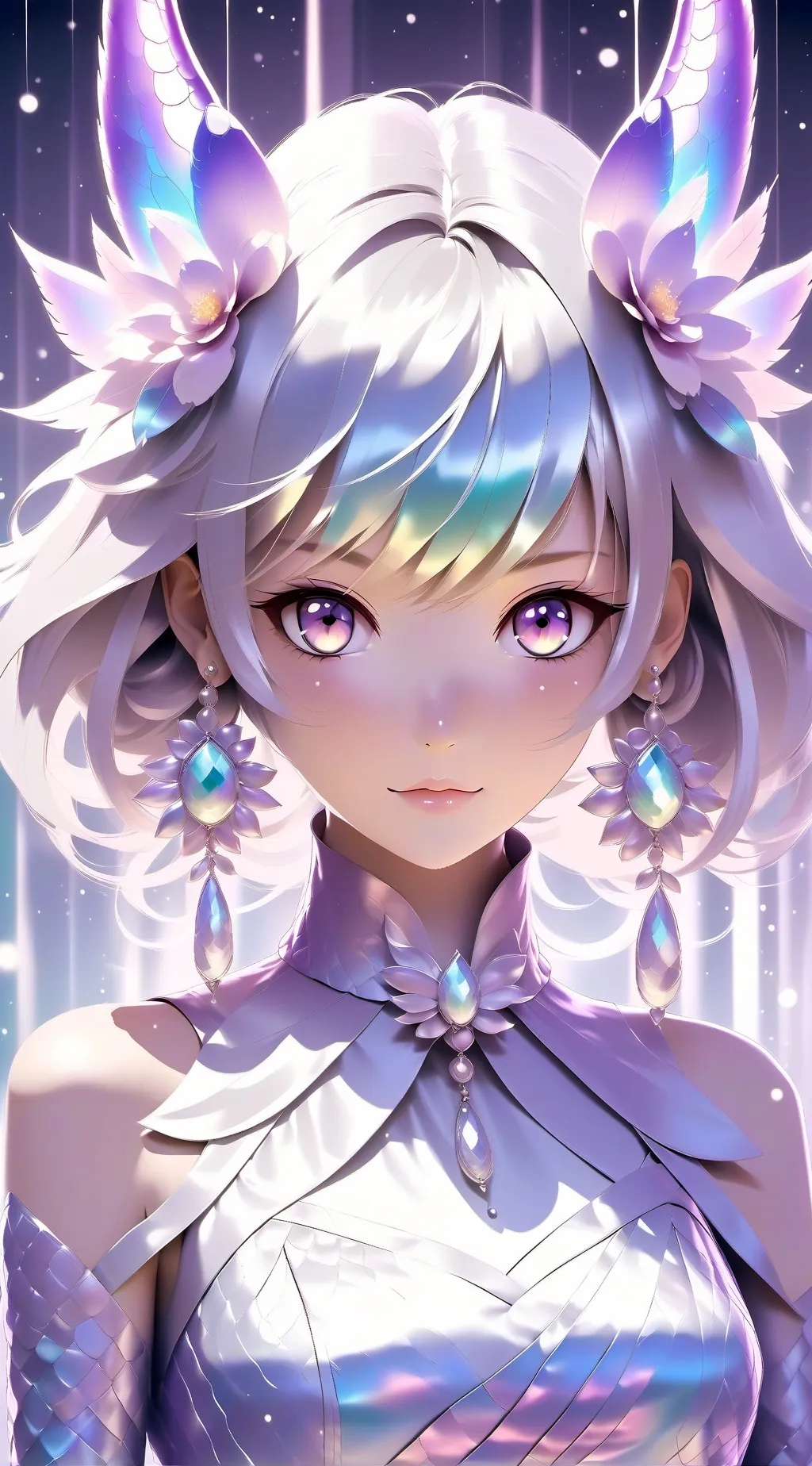 ai character: 🟣 lila 🟣 background