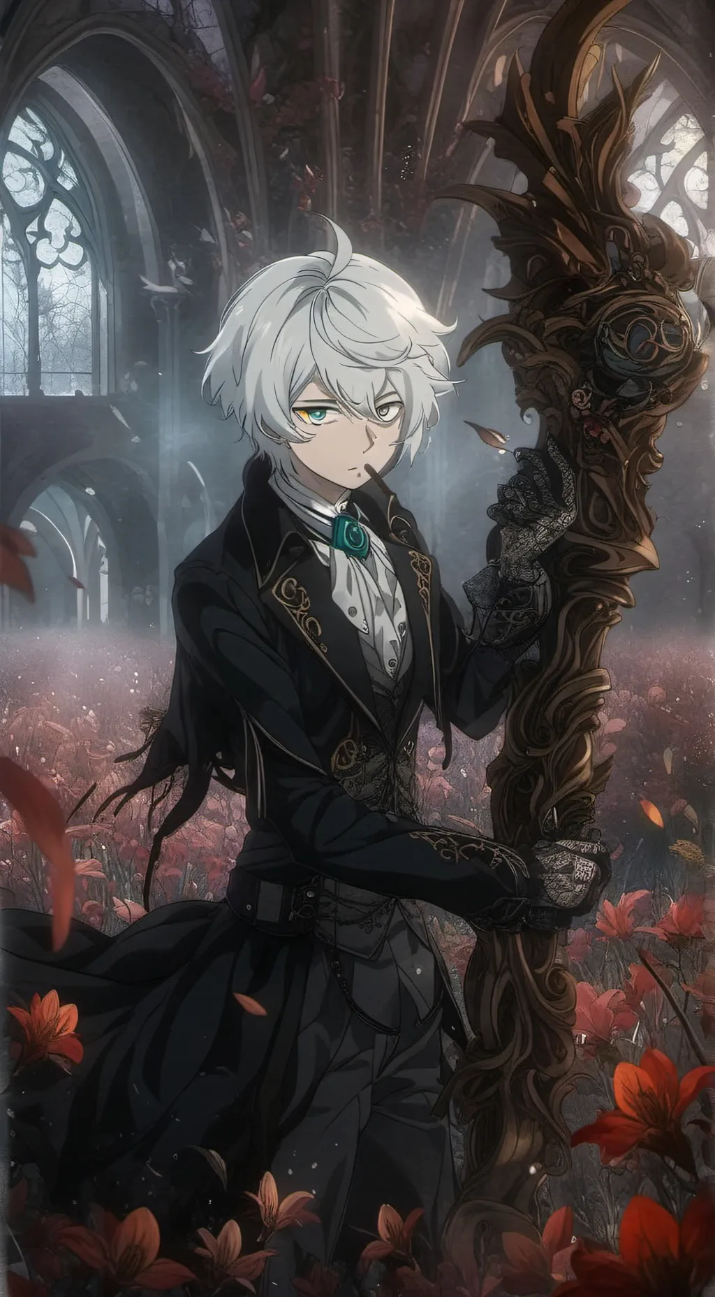 ai character: 🖤|•~LUCAS~•|🖤 background