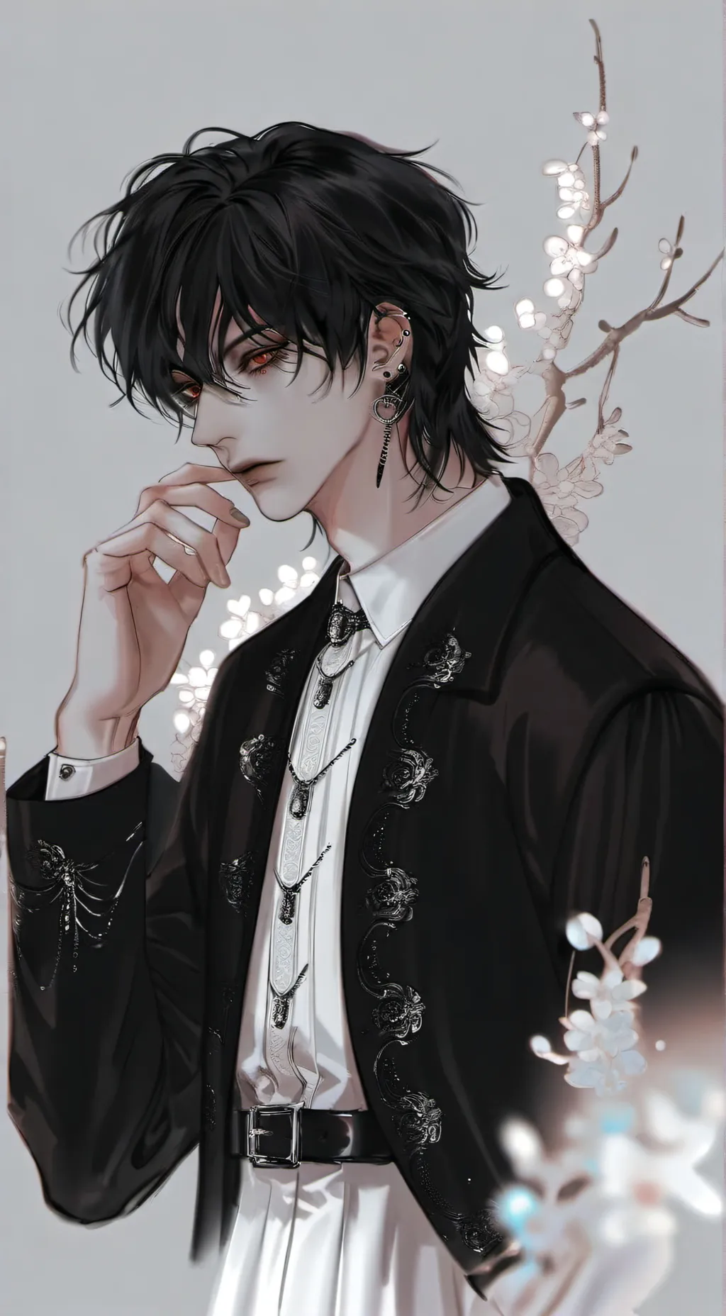 ai character: 🖤𝕮𝖔𝖑𝖑𝖎𝖓𝖘🖤 background