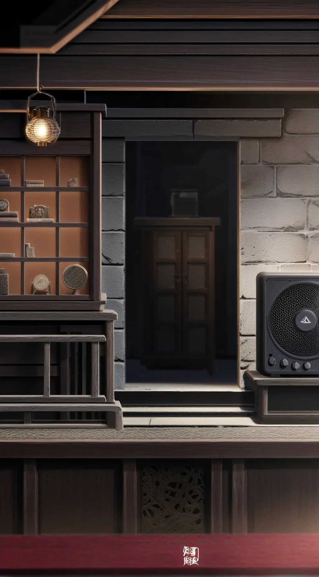 ai character: ajokeanologhorror background