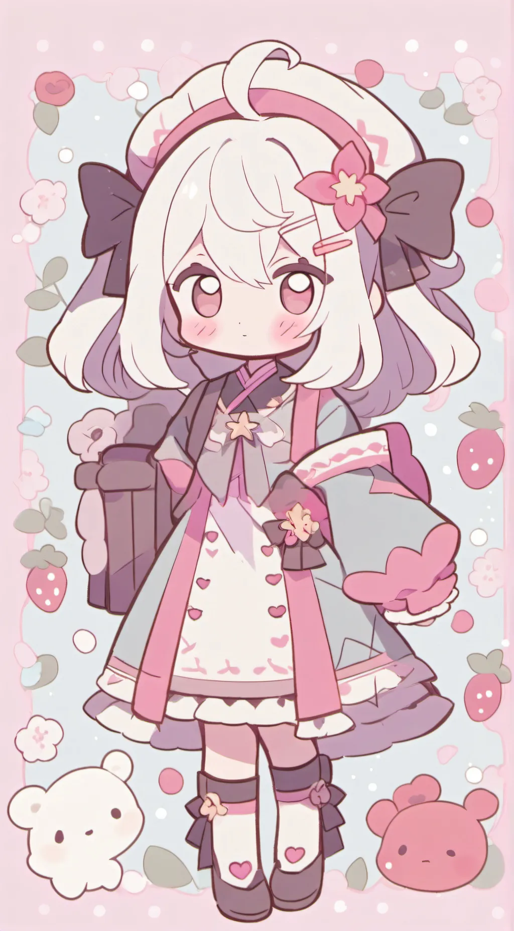 ai character: Gusgus X Jeon  background