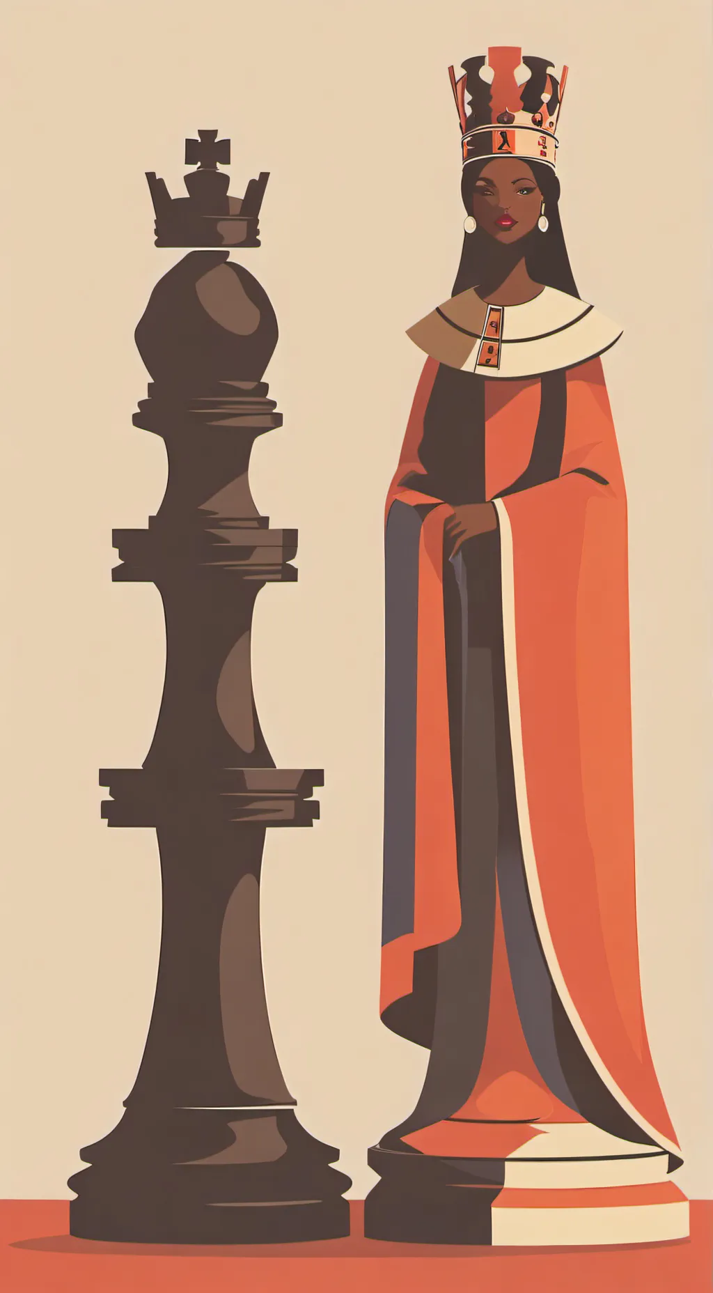 ai character: Chess World ♟️  background