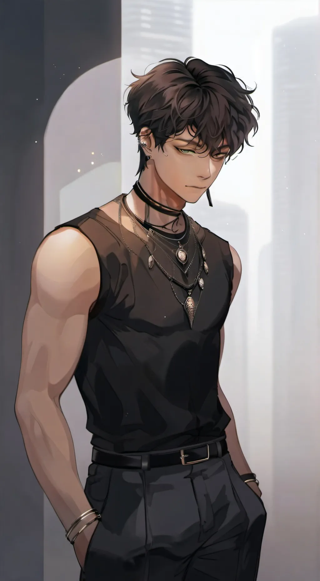 ai character: morgan background