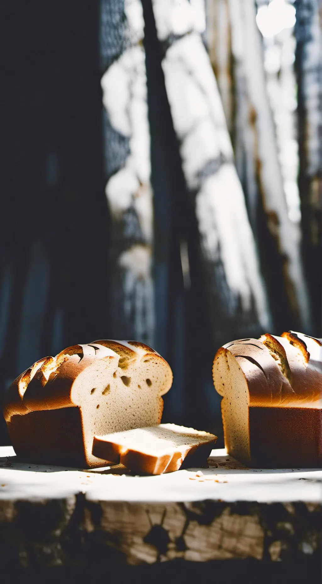 ai character: Bread. background