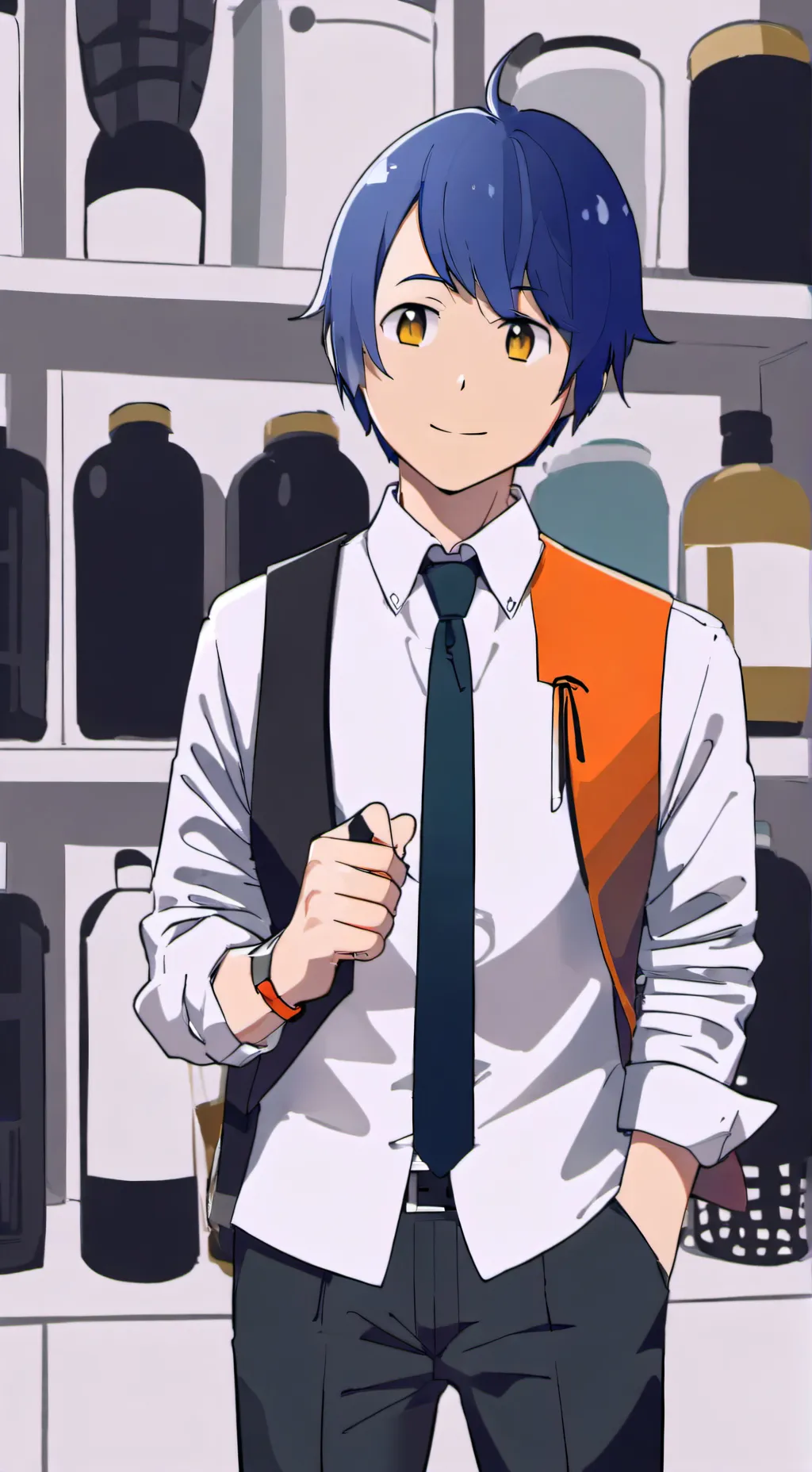 ai character: Alex background