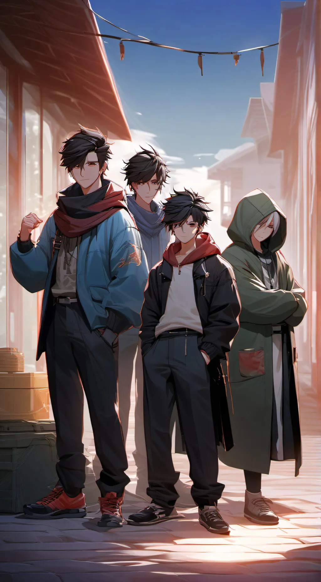 ai character: Lily background