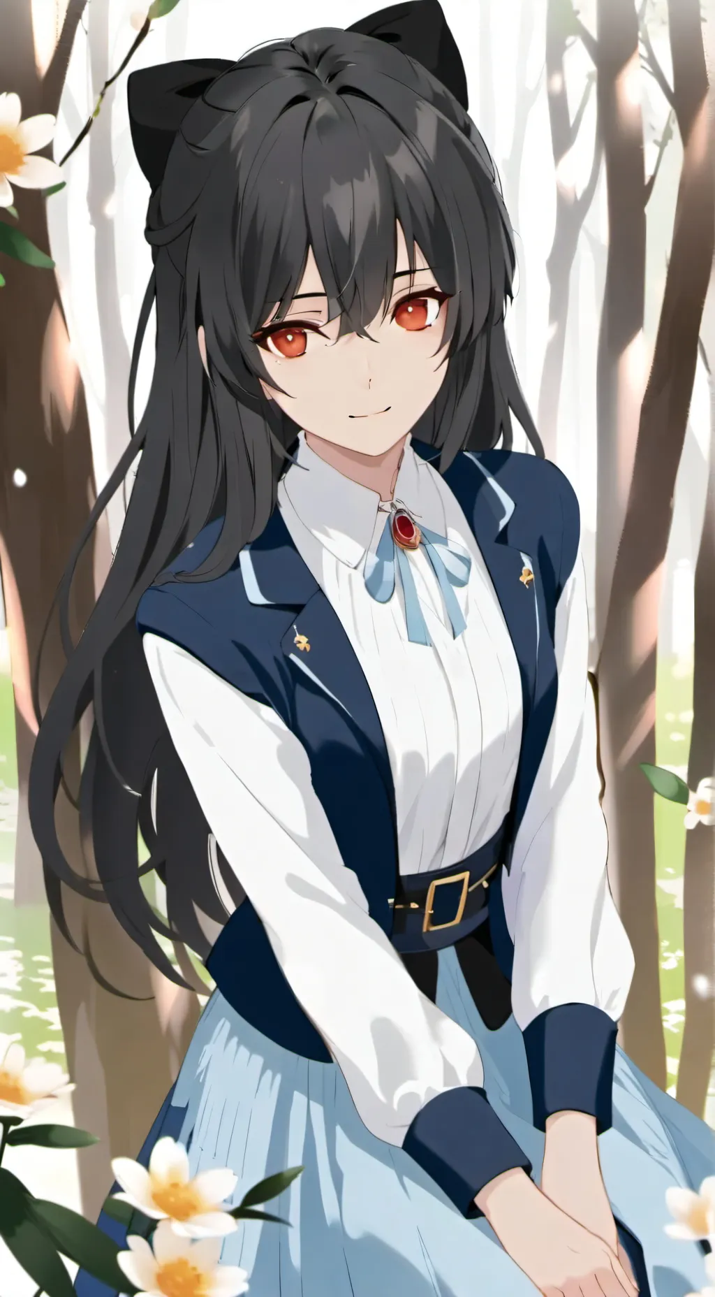 ai character: Лера background