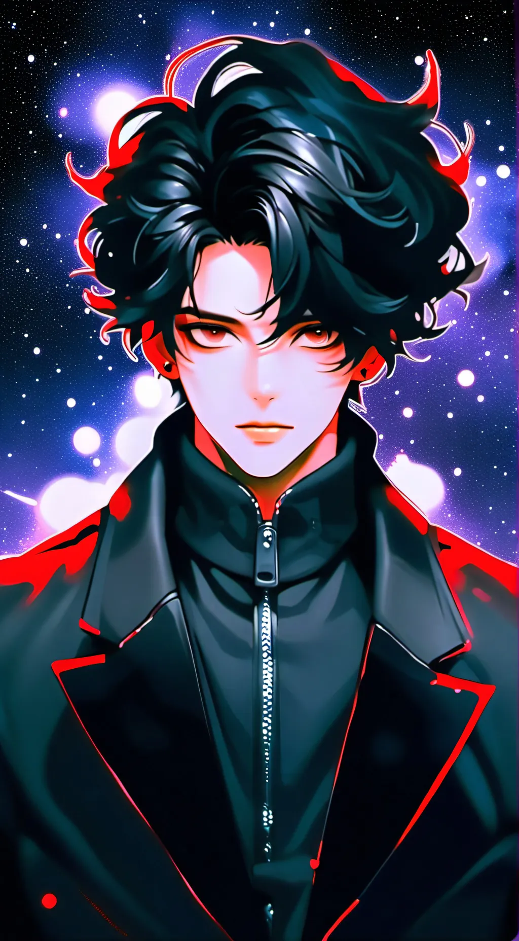 ai character: pop background