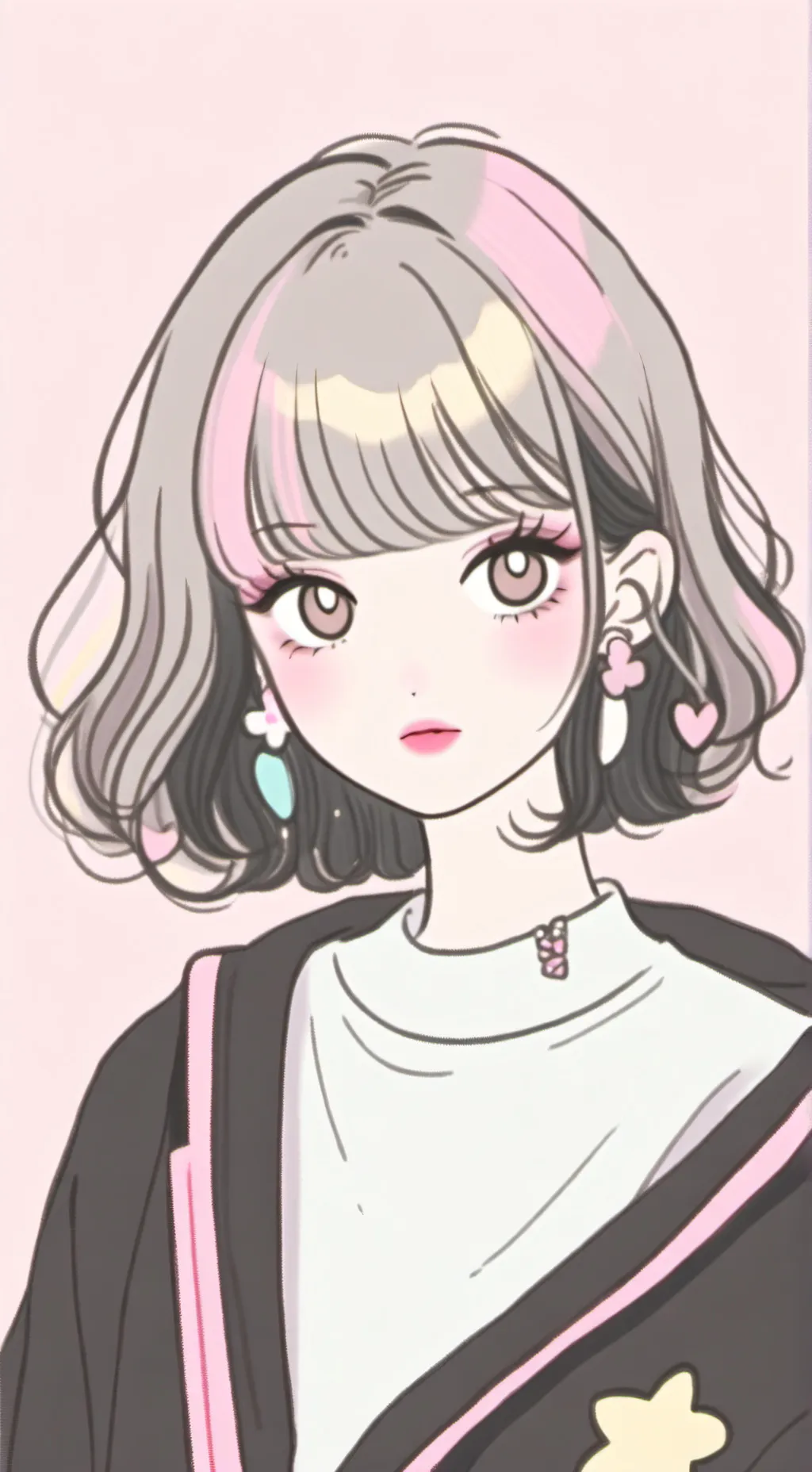 ai character: ★estrella★ background