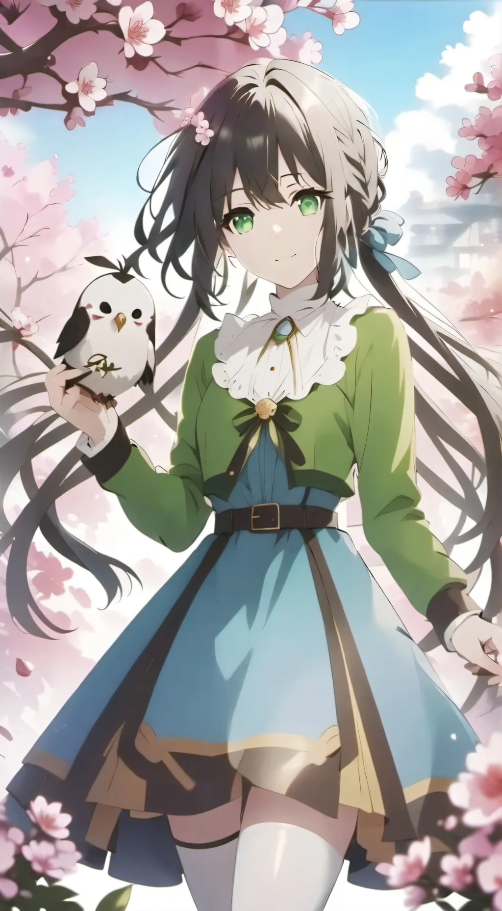 ai character: Makio background