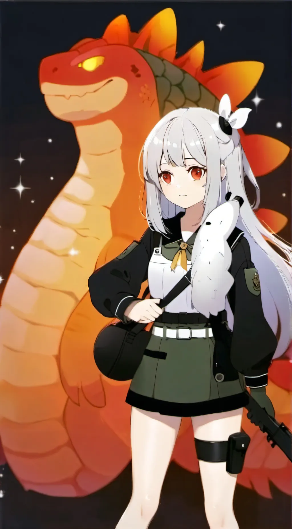 ai character: sarah background