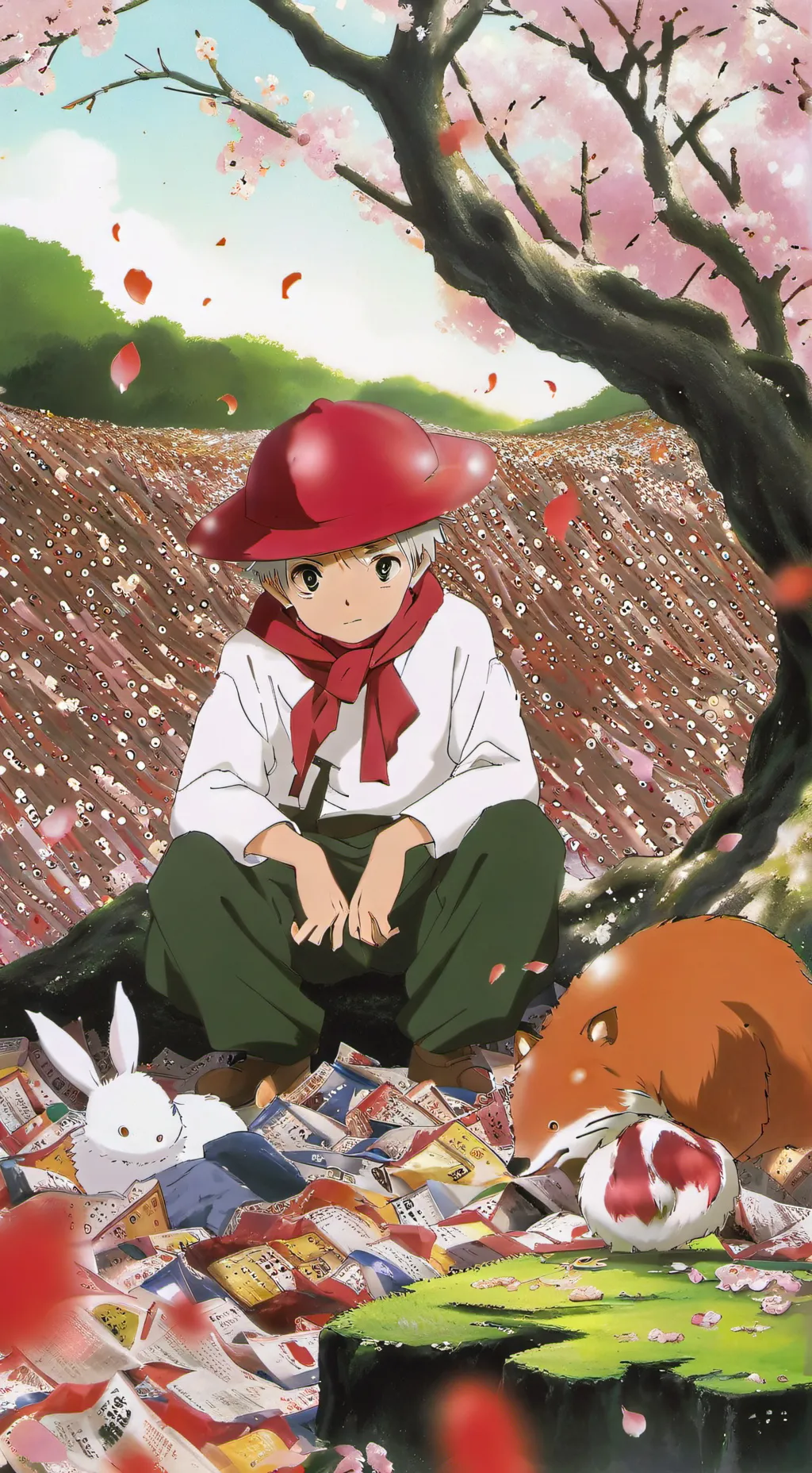 ai character: trash Talkie upd background