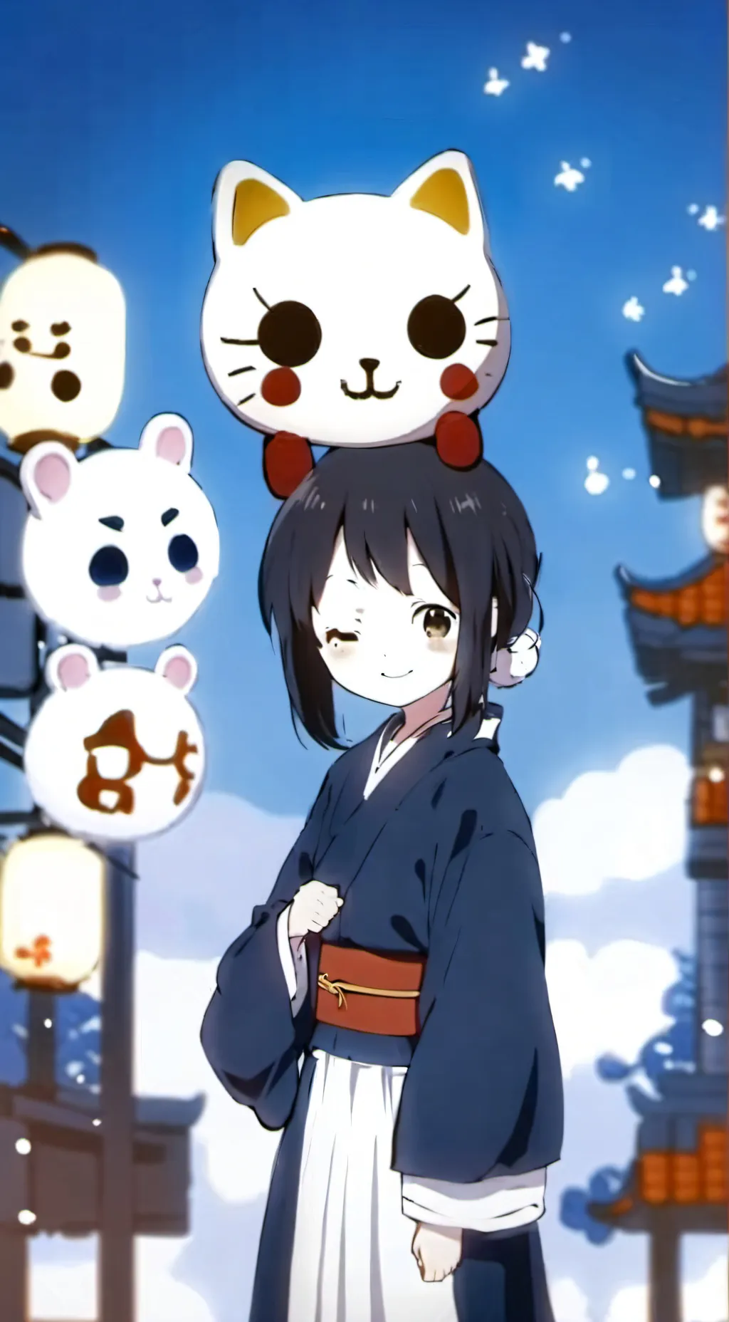 ai character: 🩸Muzan🩸 background