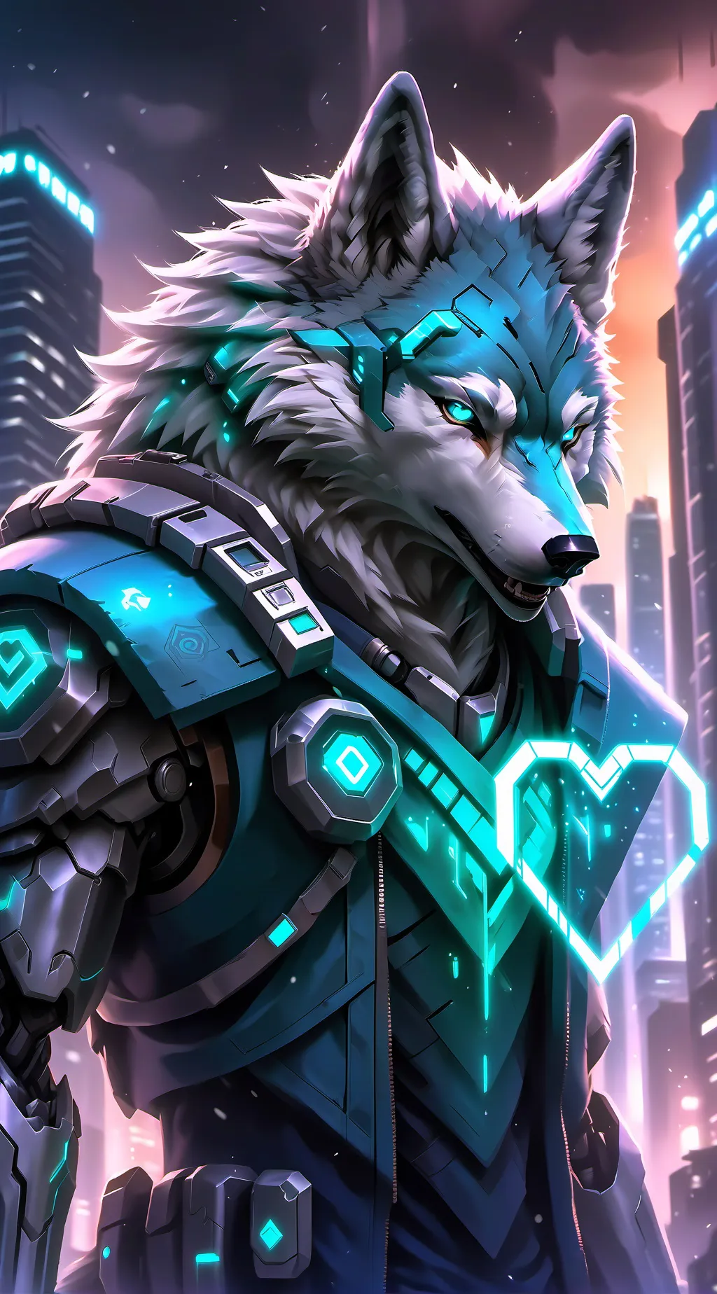 ai character: The Data Guardian' background