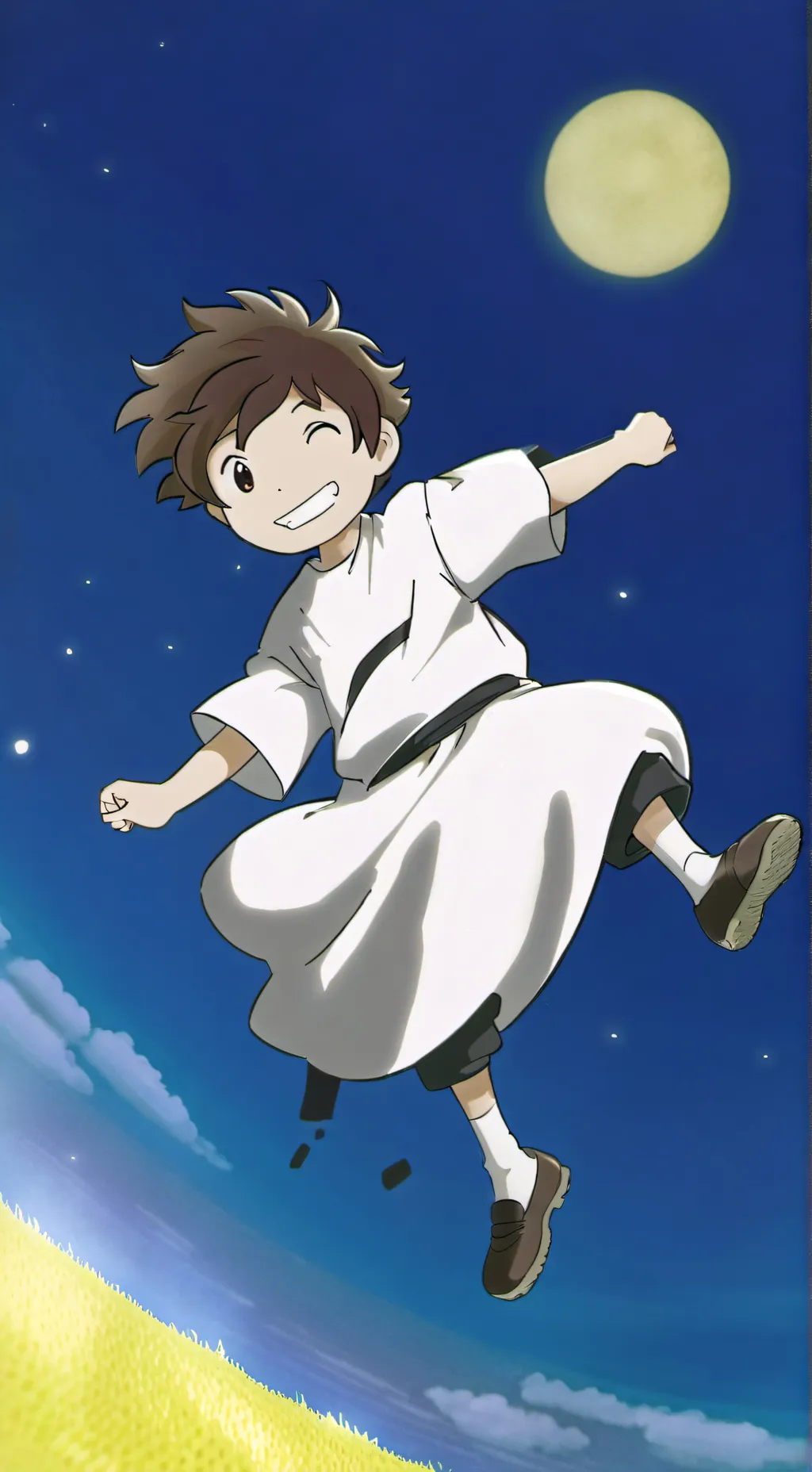 ai character: adrian y LACK  background