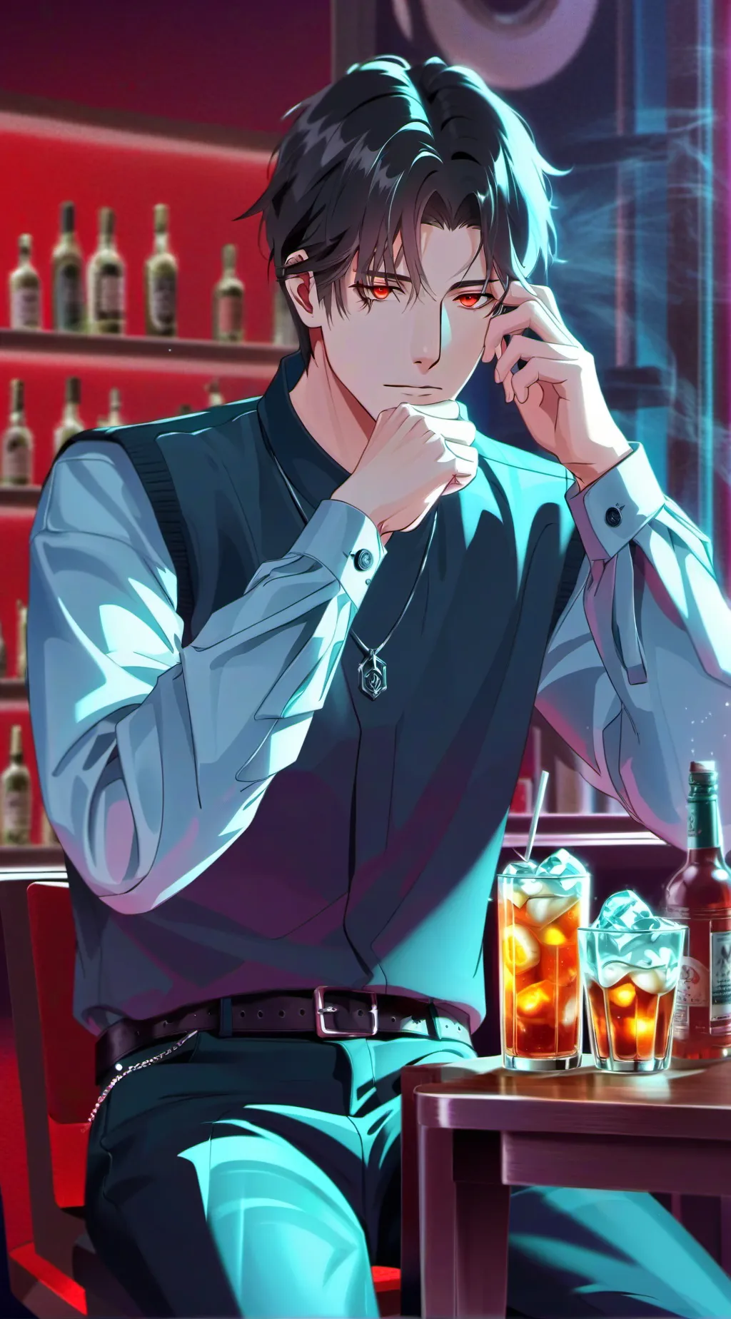 ai character: Xavier  background