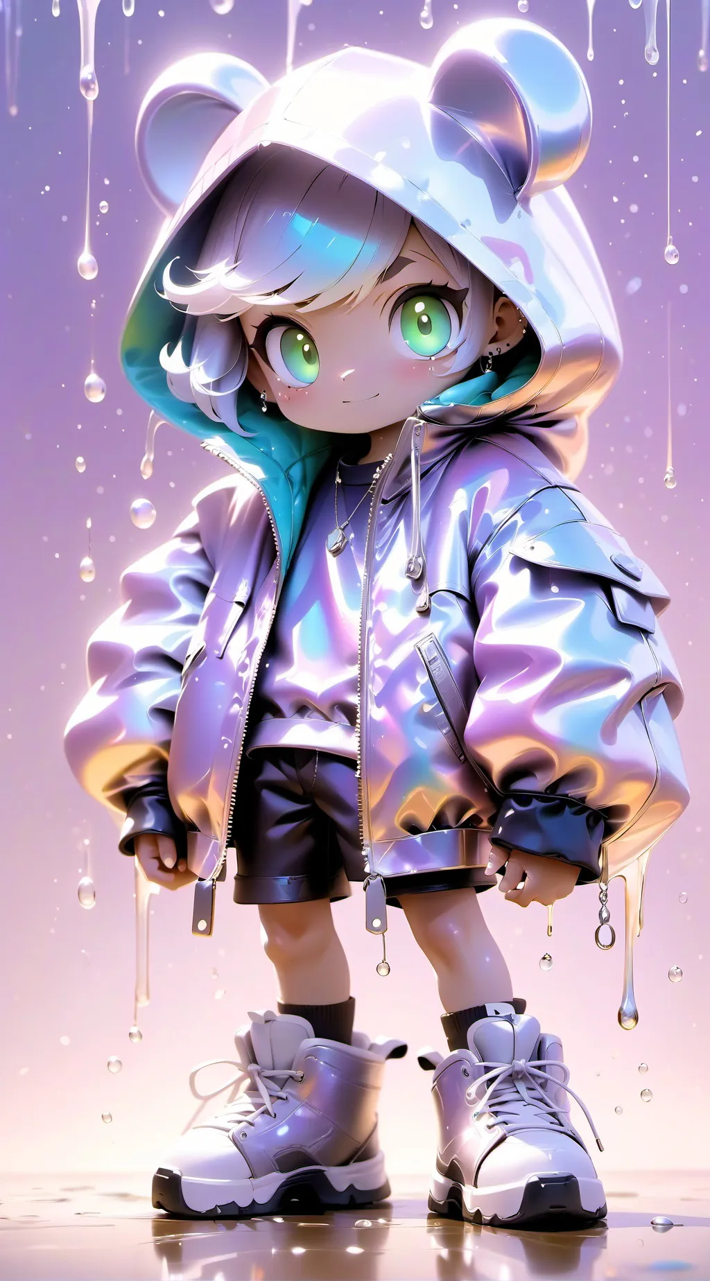 ai character: Make me say no background