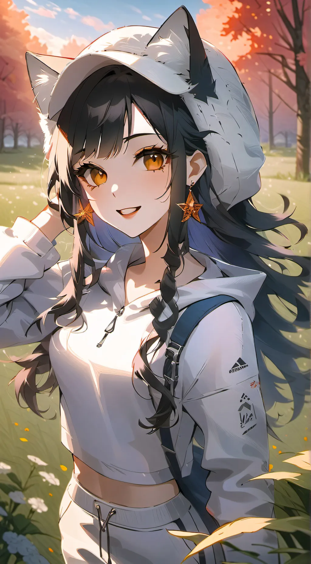 ai character: Mercy  background