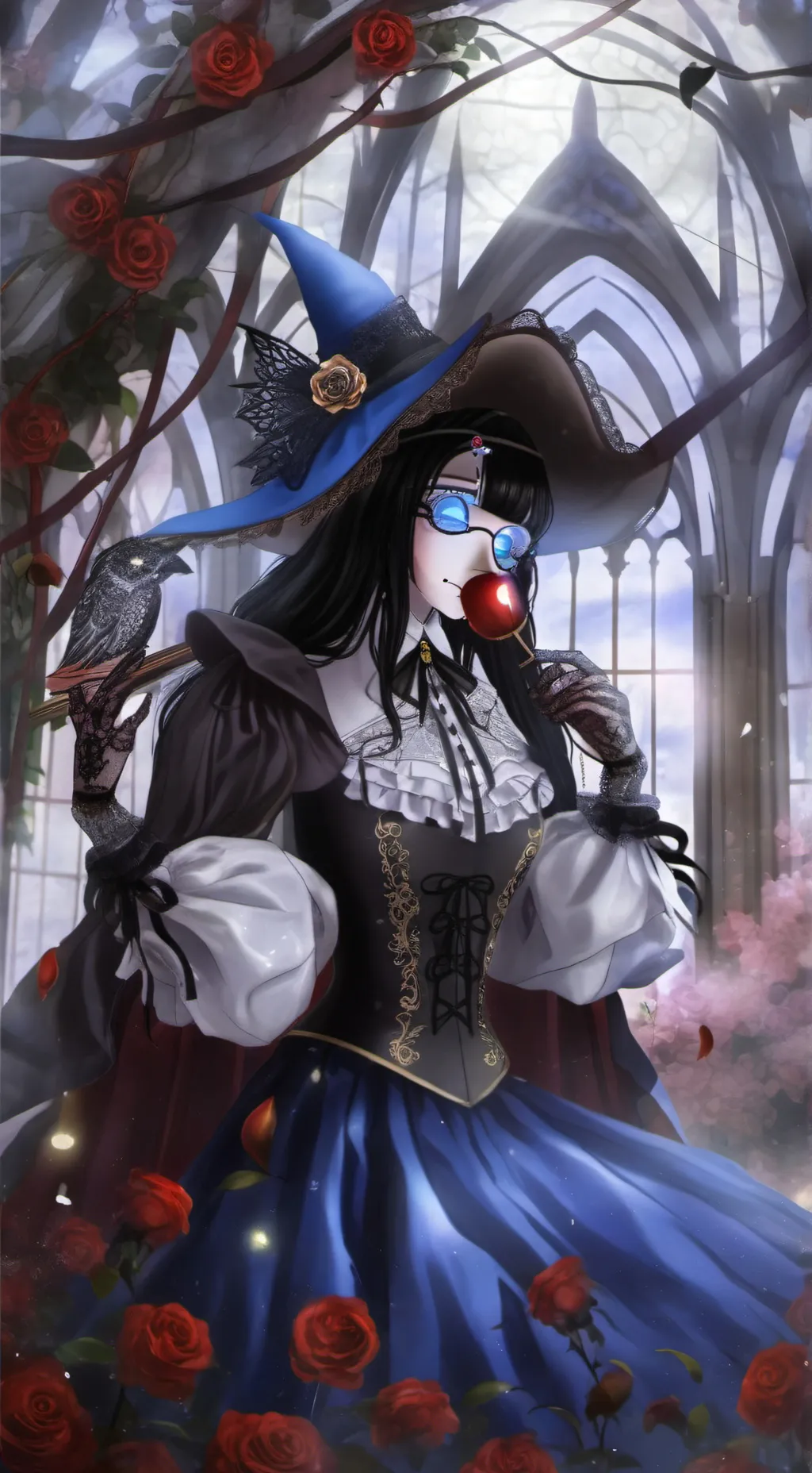 ai character: Sombra Oscura background