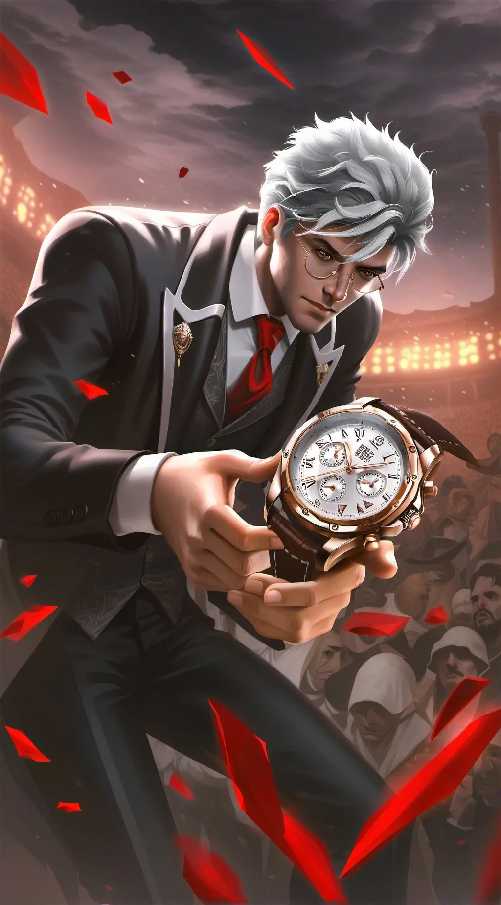 ai character: leo background