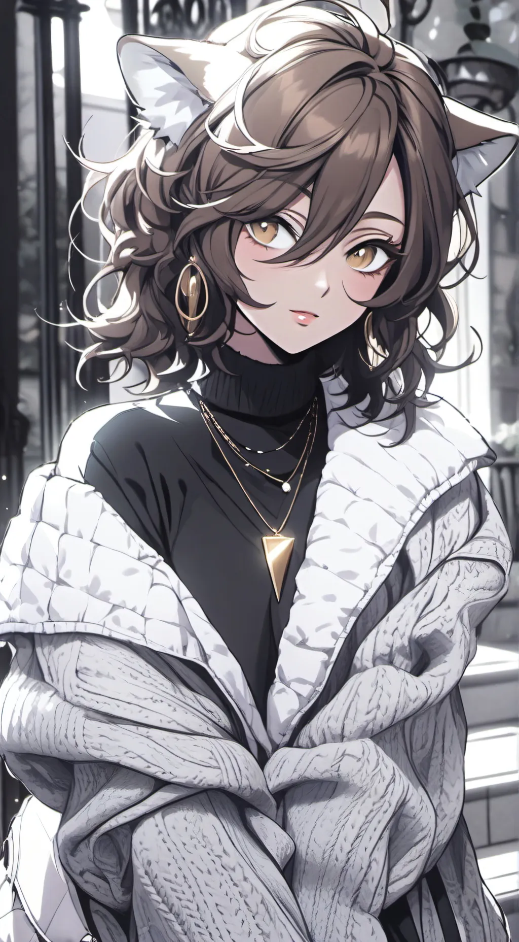 ai character: Erika Wolf background