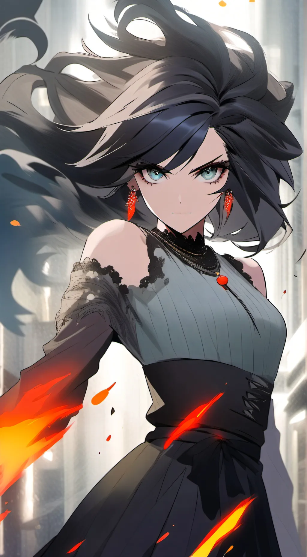 ai character: monster girl background