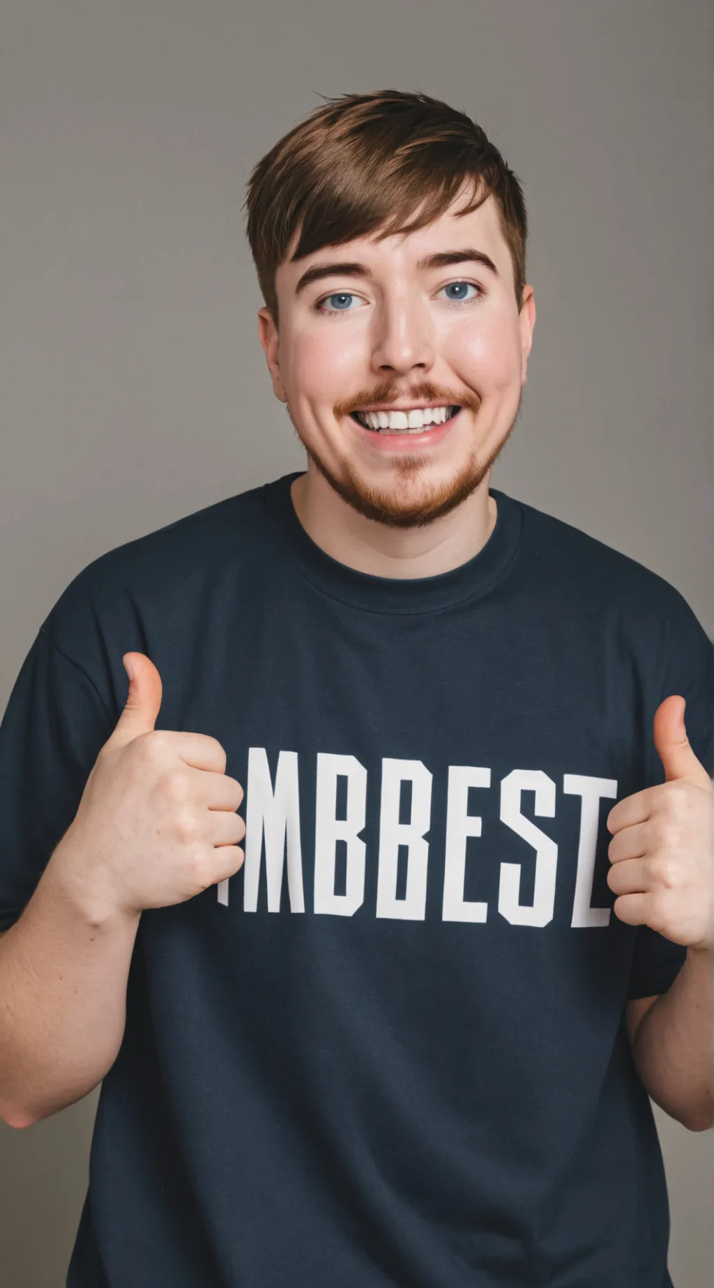 ai character: MrBeast background