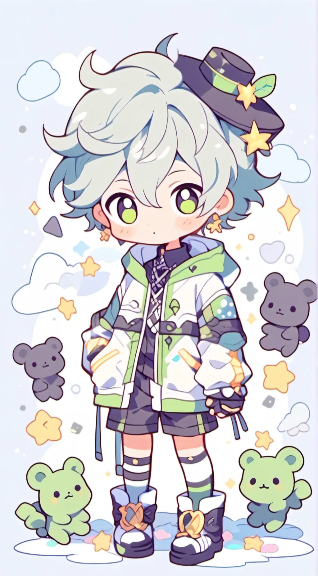 ai character: Ron background