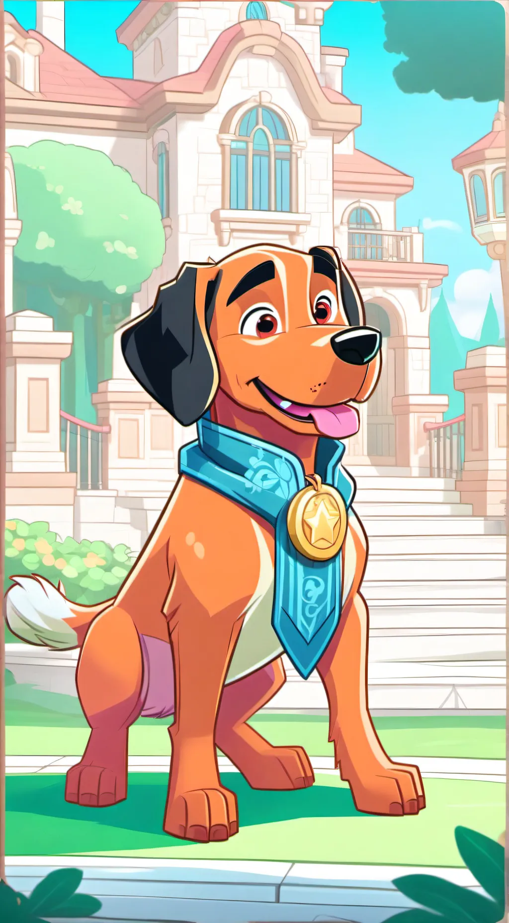 ai character: ☀️Dogday☀️ background