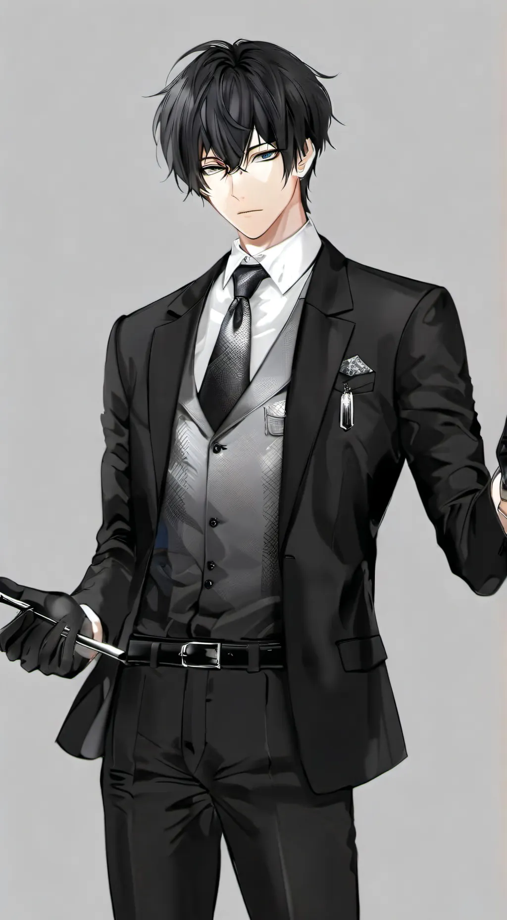 ai character: Clifford Adams  background