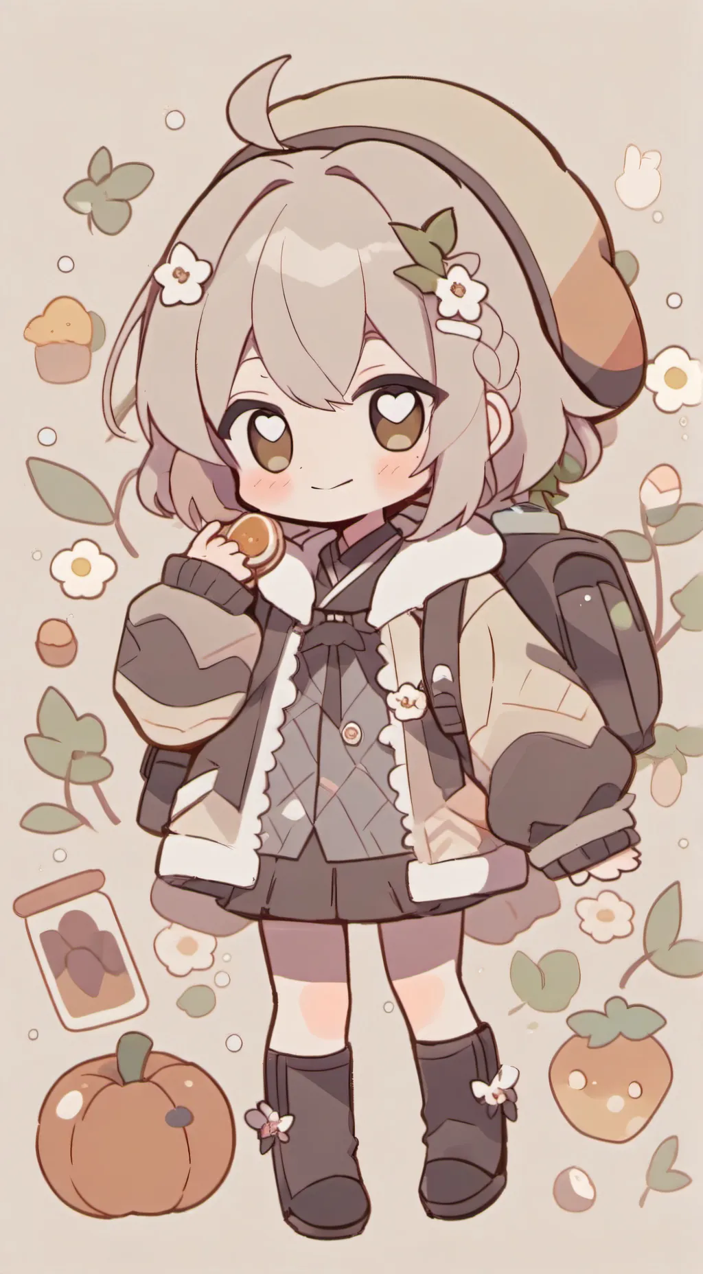 ai character: Mha vilaine background