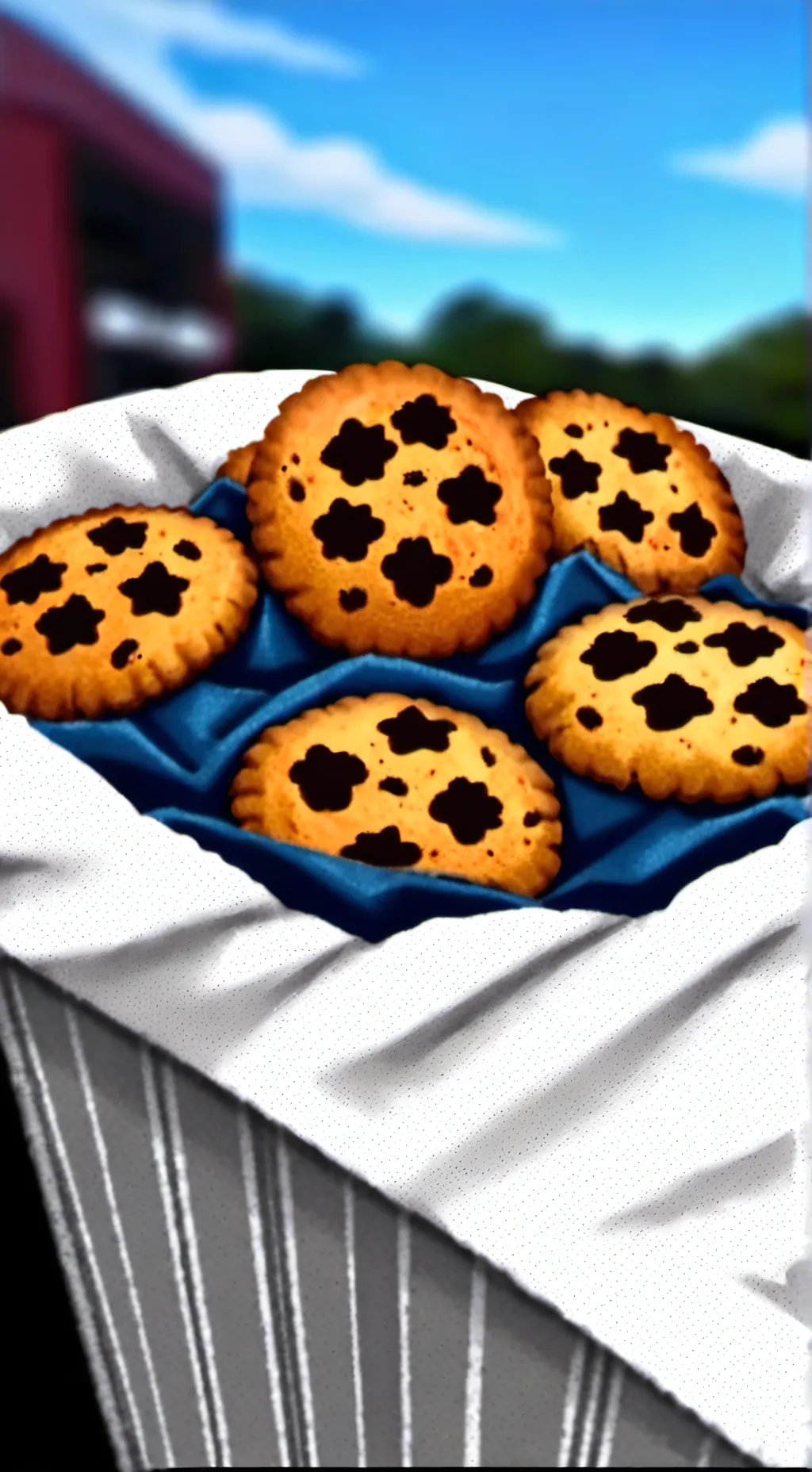 ai character: COOKIEZ background