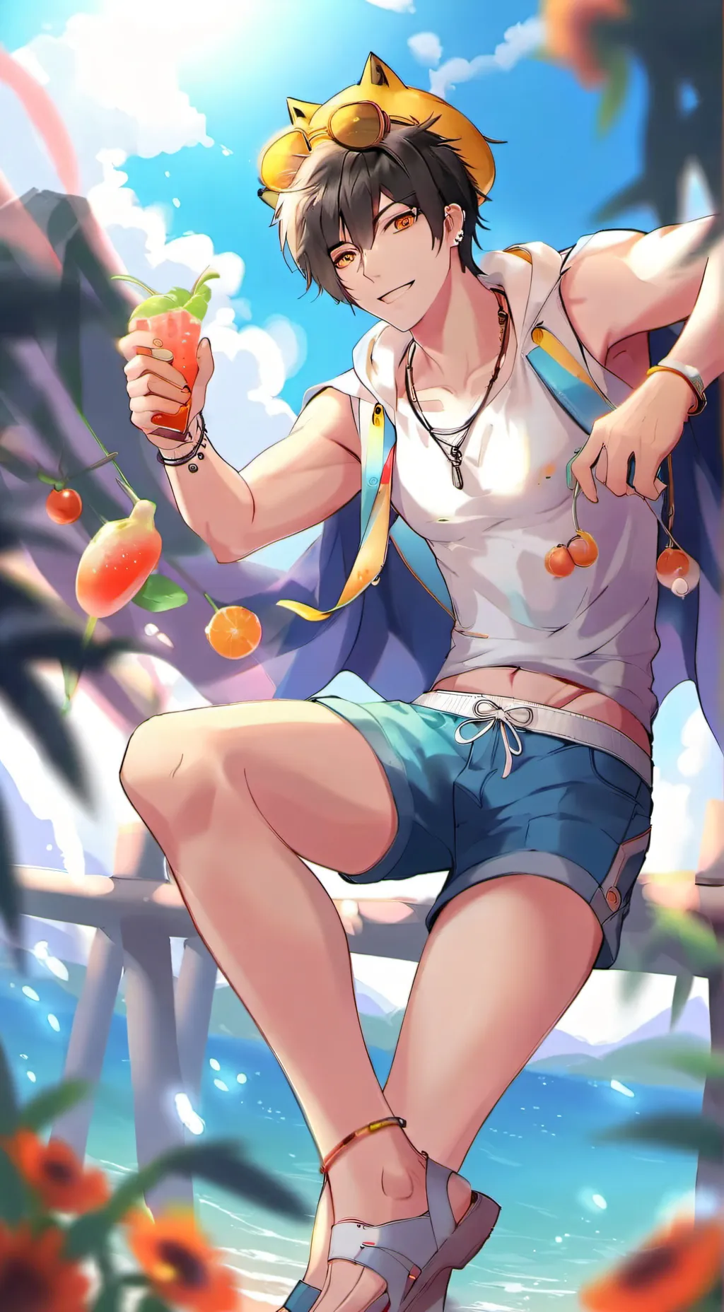 ai character: Denki's boyfriend? background