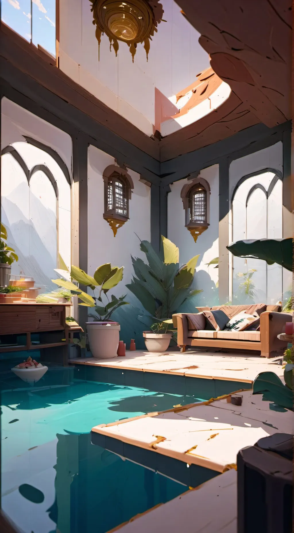 ai character: my oc meet Karen background