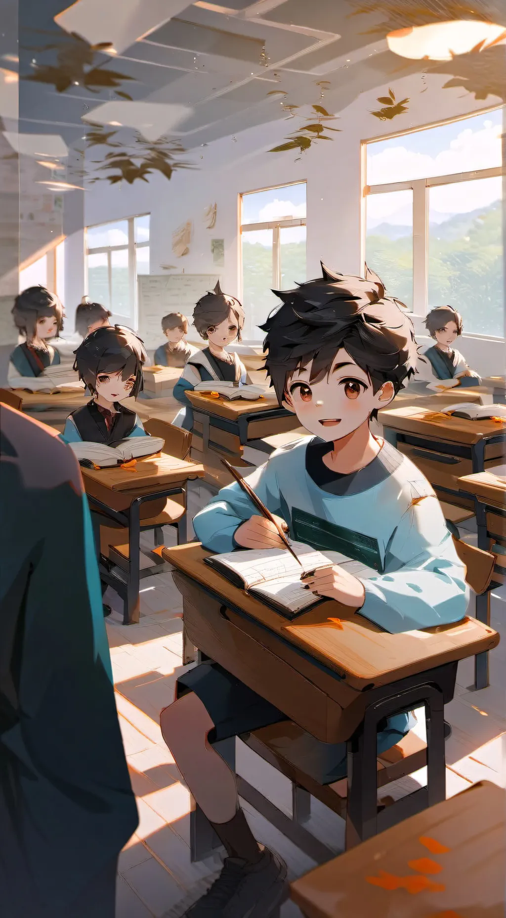 ai character: power class background