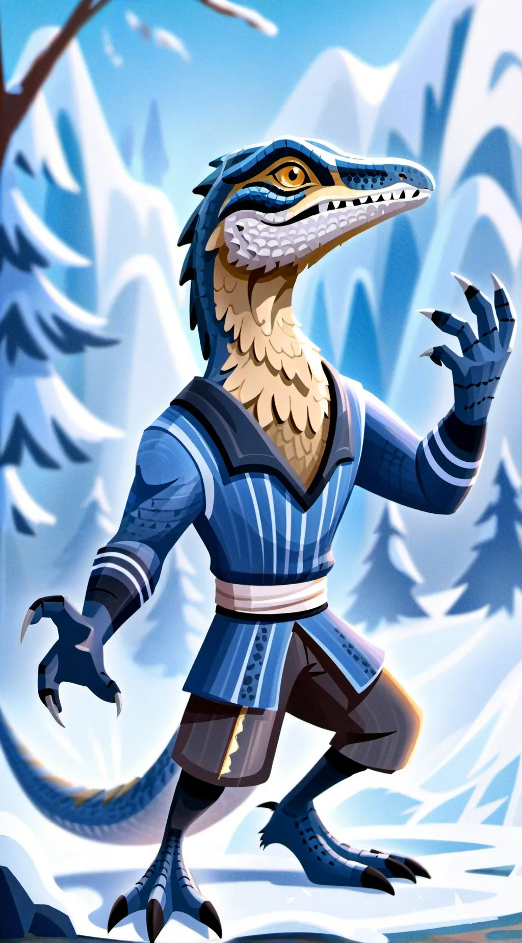 ai character: Jackie background