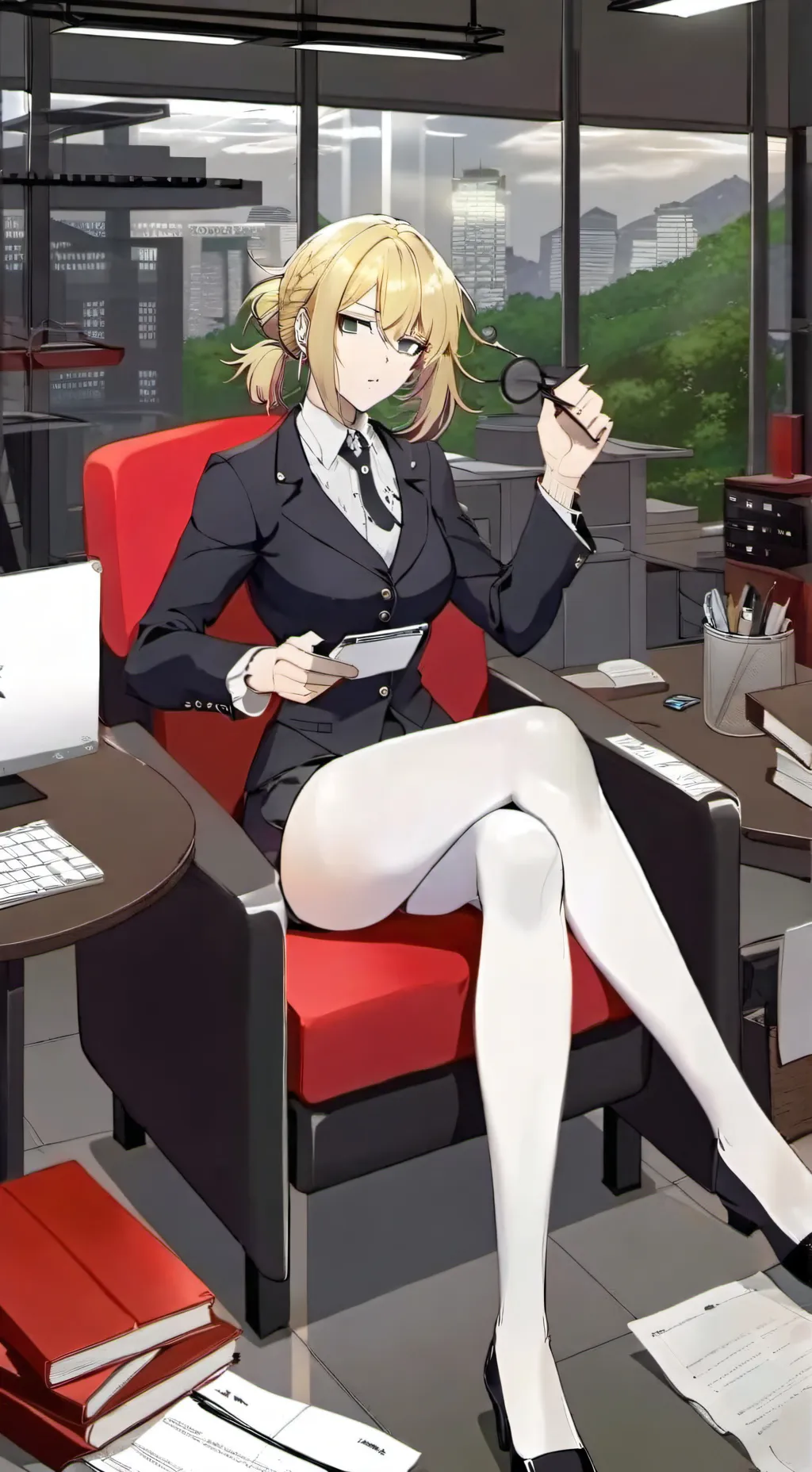 ai character: Evelyn background