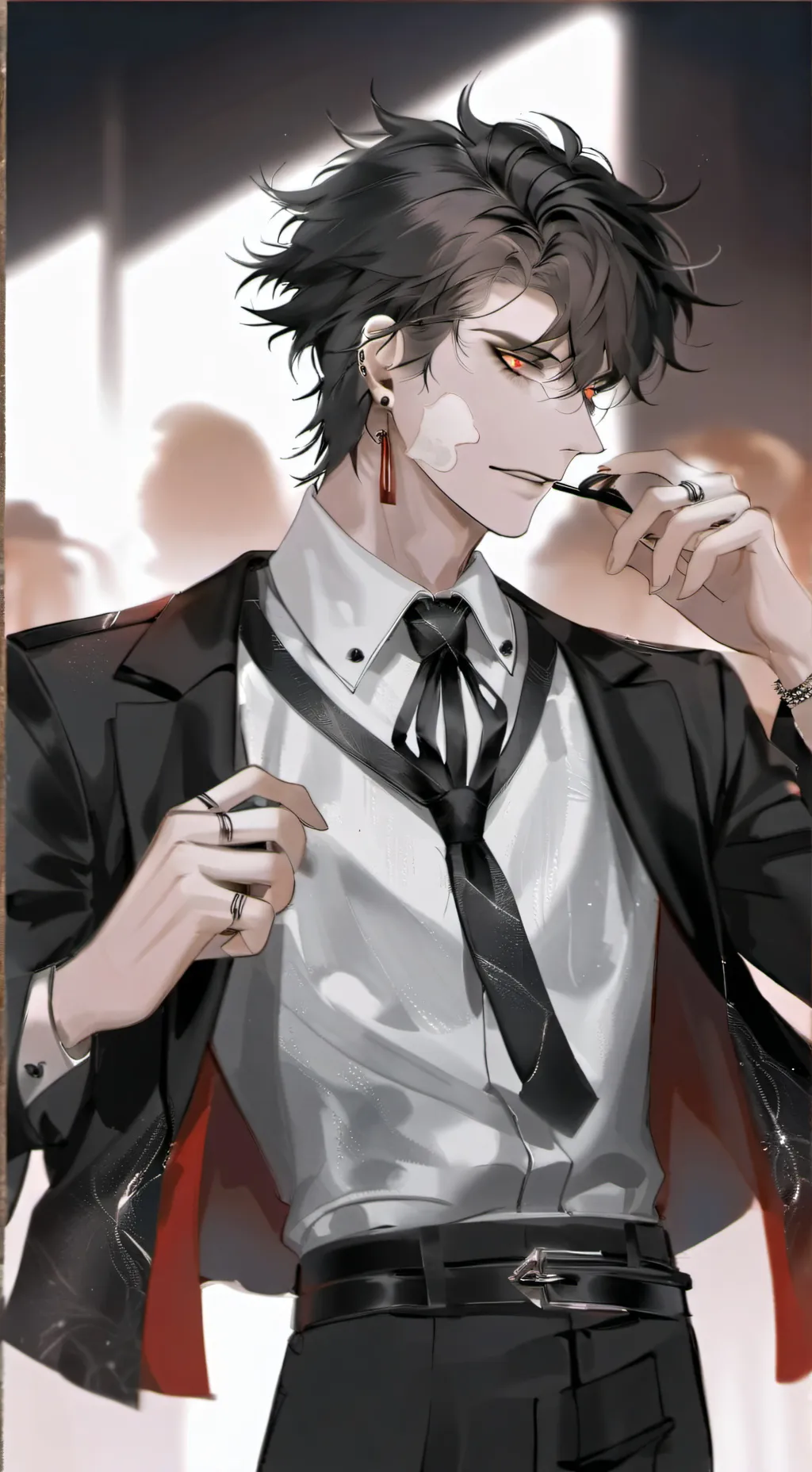 ai character: Solomon  background