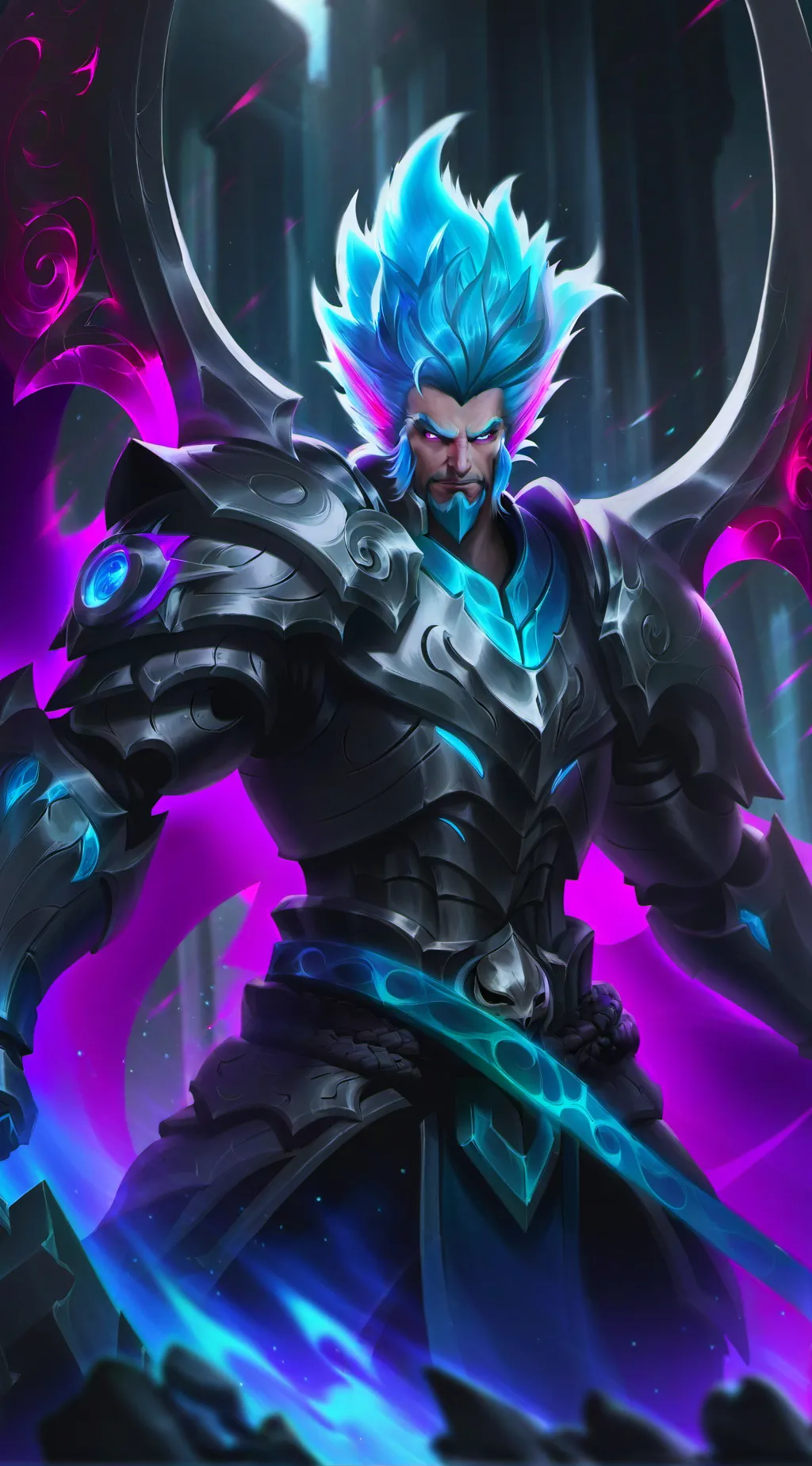 ai character: flamingo background