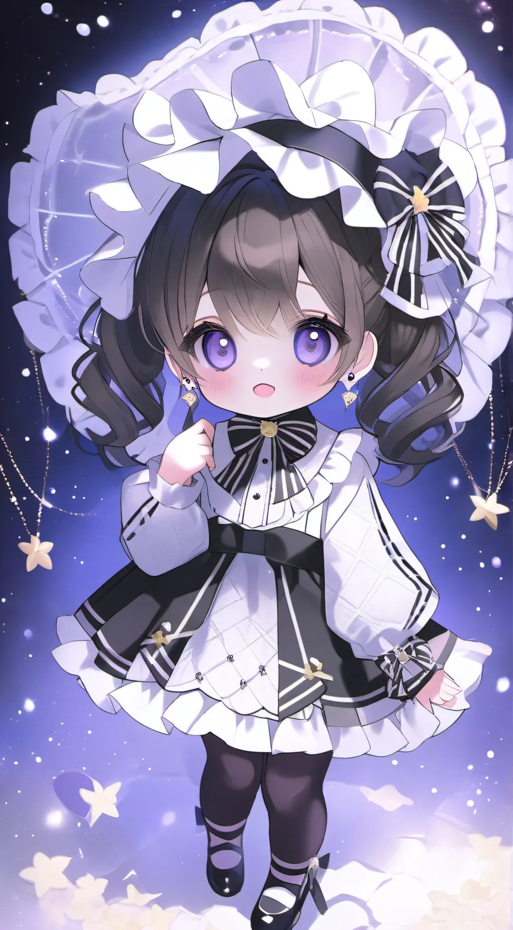 ai character: Lil sis background