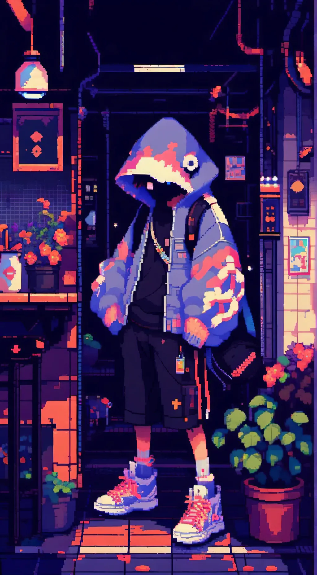 ai character: Thanos background